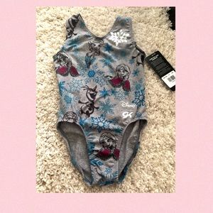 New Disney Frozen Gymnastic Leotard CM